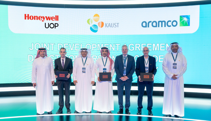 Aramco Honeywell KAUST crude-to-chemicals