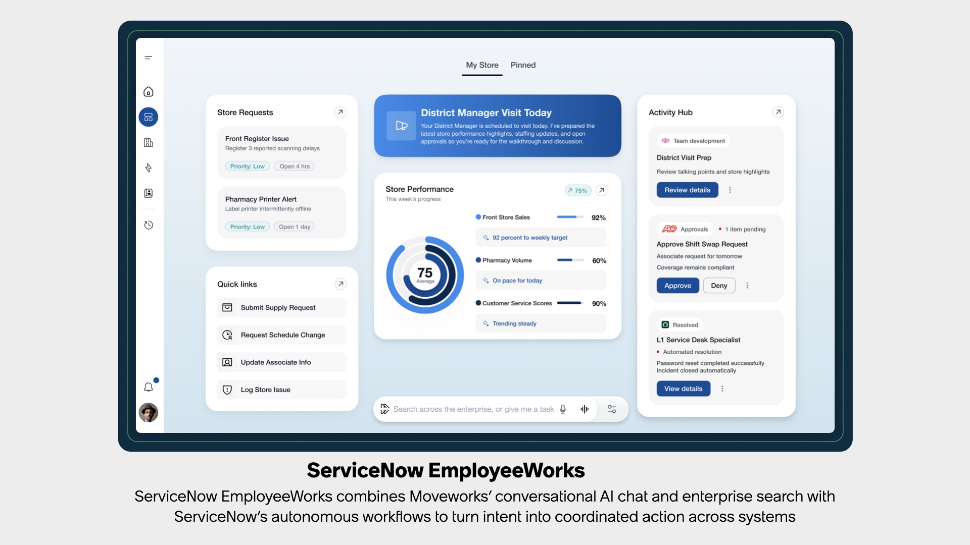 ServiceNow Unveils Autonomous Workforce and EmployeeWorks